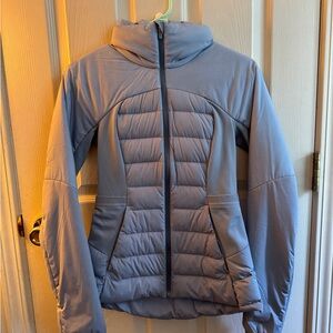 lululemon athletica Women's Blue Puffer Jacket